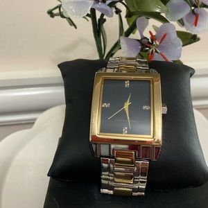 Men Quartz Business Stainless Steel Band / Diamond Dress Watch